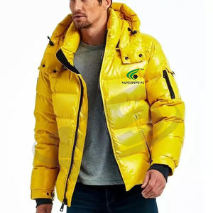 Veste matelassée sur mesure pour hommes, veste d'hiver élégante, blouson rembourré surdimensionné avec logo, vente en gros de qualité supérieure - Product Image 2