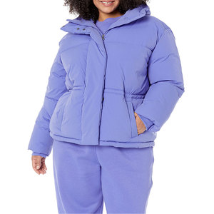 Clothing Manufacture Wholesale Price Women Puffer <b>Jackets</b> Cheap Price Winter Wear Button Latest Design Breathable Women <b>Jacket</b> - Product Image 5