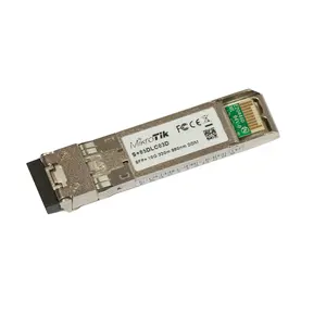 Хорошее качество MikroTik S + 85DLC03D-это приемопередатчик 10G SFP с разъемом LC 850nm для многорежимного волокна до 300 метров