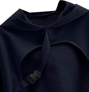 Sudadera con Capucha Corta de Alta Calidad al por Mayor, Personalizada, Estilo Urbano para Mujer, Sudadera Corta con Capucha para Mujer, Ropa de Invierno - Product Image 3