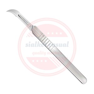 Poignée de scalpel Couteaux chirurgicaux Lame chirurgicale en acier inoxydable Couteaux d'exploitation Outils - Product Image 5