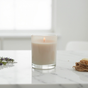 Cire de soja biologique mélangée à de la cire d'abeille, bougie parfumée aux huiles essentielles naturelles, sans paraffine, sans additifs, écologique - Product Image 4