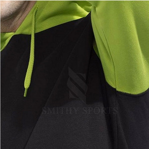 เสื้อฮู้ดแขนยาวผู้ชายคุณภาพสูง ผ้าฝ้าย 100% มีกระเป๋า ระบายอากาศได้ดี แห้งเร็ว ผ้าคุณภาพเยี่ยม สวมใส่สบายในฤดูหนาว - Product Image 6
