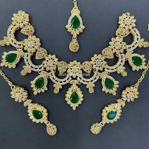 CM vente chaude ensemble de bijoux Ojo Bracelet mauvais yeux breloques 14K Oro Laminado Conjuntos Pulsera De Mal De Ojo boucle d'oreille Bracelet ensemble - Product Image 5