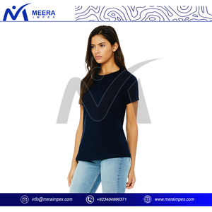 เสื้อยืดแขนสั้นผ้าฝ้ายคลาสสิกสำหรับผู้หญิงเสื้อทรงหลวมแบบลำลองเสื้อยืดใส่สบายระบายอากาศได้ดีในฤดูร้อนเหมาะสำหรับสวมใส่ในชีวิตประจำวัน - Product Image 3