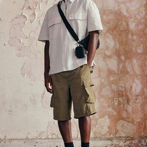 Short Cargo Cargo en Nylon pour Homme Séchage Rapide Respirant Casual Summer Outdoor Sports Running Shorts Plus Size Solid Streetwear Style - Product Image 6