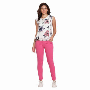 Pantalones de Mezclilla Ajustados de Alta Calidad para Mujer, Color Sólido, Uso Diario, Transpirables, de Algodón, Servicio OEM para Invierno - Product Image 5