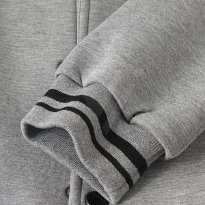 Chaqueta Deportiva de Invierno para Hombre, Diseño Nuevo, Color Sólido, Cuello Alto, Logotipo Frontal, Ecológica, Transpirable, Ropa de Calle Abrigada - Product Image 6