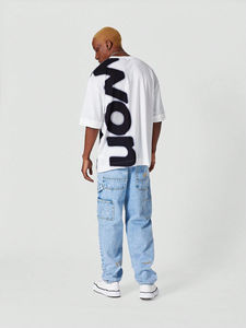 Camiseta de alta calidad 100% algodón, extragrande, lisa, con cuello redondo, para hombre, personalizada con impresión de logotipo. - Product Image 4