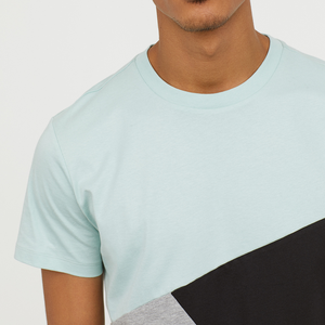 T-shirts d'été surdimensionnés en coton léger et mince à col en O au design unique pour hommes - Product Image 6