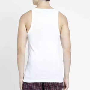 Custom Logo <b>Gym</b> Fitness <b>Vest</b> for <b>Men</b> New Outwork Tank Top with Knitted Weaving Method - Product Image 6