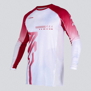 Camiseta de moto personalizada para hombre con tela transpirable, camiseta de carreras OEM con impresión de logotipo y opciones de etiqueta privada - Product Image 1