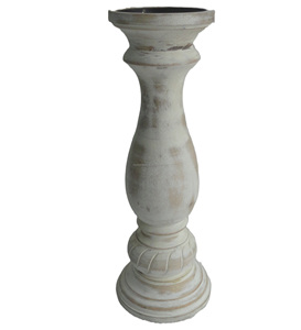 Bougeoirs en bois multi-design faits à la main de nombreuses tailles Chandelier antique couleur naturelle à faible taux en gros pour Noël - Product Image 4