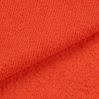 Kain Handuk Rajut Terry Katun Sisir 100% 320GSM Berat 150cm Lebar Tenun Polos Anti-Pilling Lembut Menyerap Air Untuk Anak Perempuan