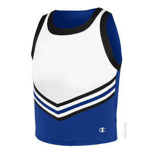 Crop tops de cheerleading pour femmes, personnalisables, respirants, impression par sublimation professionnelle, haute qualité, service OEM - Product Image 6