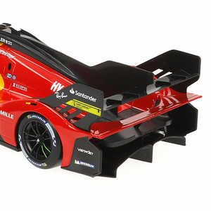 Bburago Ferrari Racing 499 LMH # Coche de Accesorios de Moda Impreso en Resina a Escala 1:18 (51 piezas) - Product Image 2