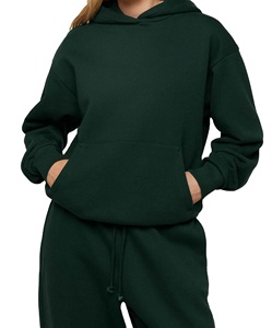High Quality Polyester/Cotton Winter Women's Tracksuit Custom Printed Logo <b>Plus</b> <b>Size</b> Heavyweight Boxy Fit Solid Color at Nurak - Product Image 1