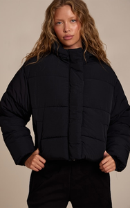 Manteau d'hiver matelassé en toile tricotée pour femmes, décontracté et tendance, grande taille, pour femmes - Product Image 3