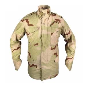 แจ็คเก็ตยุทธวิธีบุผ้านุ่มมีซิปลายพรางสำหรับผู้ชายกลางแจ้งสไตล์กันลมบุขนแกะอบอุ่นมีฮู้ดคอ - Product Image 6