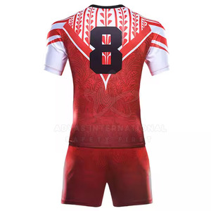 Ropa deportiva de poliéster 100% de calidad superior Uniforme de rugby para adultos Conjuntos transpirables Estilo Advas International Custom OEM/ODM - Product Image 2