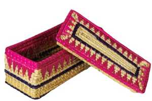 Caja de utilidad multiusos de hierba Sikki con forma de rectángulo de calidad Superior para solución de decoración del hogar para mejorar la estética del hogar - Product Image 4