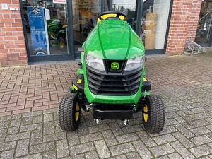 เครื่องตัดหญ้าแบบนั่งขับไร้สาย JOHN DEER X350R ระดับอุตสาหกรรม เครื่องยนต์ 2 จังหวะ ใบมีดสแตนเลส  ตัวเลือกปรับแต่งแบบ OEM มีจำหน่าย - Product Image 2
