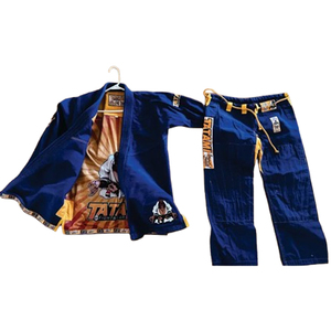 Uniforme de Jiu Jitsu Gi brasileño personalizable-Pantalones cortos de artes marciales MMA transpirables - Product Image 1