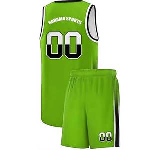 Maillots de sport avec logo et numéro personnalisés pour hommes, vêtements de basket-ball pour enfants et jeunes pour les joueurs prix de gros - Product Image 2