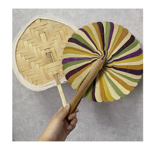 Ventilateur de guérison en rotin de bambou fait à la main de 99 données d'or au Vietnam pour l'exportation - Product Image 5