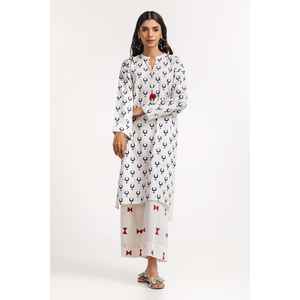 Conjunto de Traje Coordinado Estampado para Mujer, Hecho de Poliviscosa-IPS-24-112 - Product Image 5