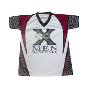 Camisetas de Béisbol Personalizadas al por Mayor OEM, 100% Poliéster, Ropa Deportiva Transpirable Unisex con Diseño de Rayas para Hombres, Mujeres y Jóvenes - Product Image 5