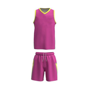 Nouvel ensemble de maillots de basketball imprimés par sublimation 2026, unisexe, anti-humidité, personnalisable avec le nom de l'équipe, vêtements de sport toutes saisons - Product Image 6