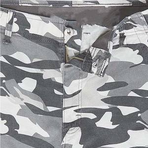 <b>Men's</b> <b>Camo</b> Casual Solid Color Running Wear Canvas <b>Shorts</b> 100% Cotton Waterproof Breathable Outdoor Customized Design - Product Image 4