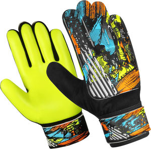 Gants de gardien de but de football pour adultes de qualité supérieure en gros, en latex respirant, technologie de préhension supérieure pour l'extérieur, avec options de taille personnalisables - Product Image 4