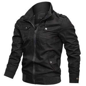 New Arrival Men's Bomber Jacket Popular Custom Satin Canvas Winter Wear with Chenille Technics Top Rated Hooded Collar Stand - Product Image 2