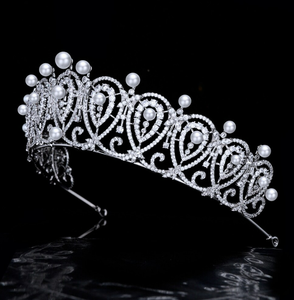 Couronne de mariage royale Vintage de luxe - Product Image 4