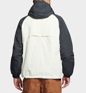 Chaqueta cortavientos impermeable Unisex 2025, chaqueta de invierno al por mayor personalizada con capucha a prueba de viento para hombre de talla grande ligera - Product Image 6