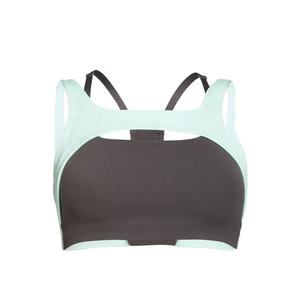 Soutien-gorge de sport respirant de nouvelle conception pour la marque privée de vêtements de fitness et de yoga pour femmes avec matériau 100% polyester - Product Image 1