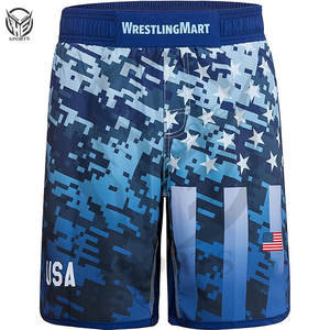 Shorts de lutte pour hommes, nouvelle arrivée, design haut de gamme, impression personnalisée, matière douce, vêtements d'entraînement. - Product Image 1