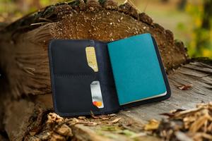 <b>Passport</b> Holder Full Grain <b>Leather</b> <b>Cover</b> Wallet Personalized Sleeve Case PTH-0094B - Product Image 4