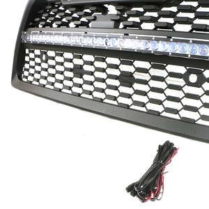 Parrilla Delantera ABS con Luz/Barra de Luz para GX460 Harrie, Piezas de Automóvil 2014-2021 - Product Image 4