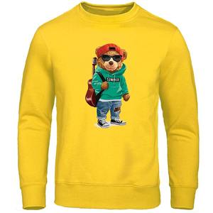 Vente en gros de sweats à col rond imprimés avec logo personnalisé ou de pulls graphiques pour hommes et femmes (quantité minimale de commande 100 pièces) - Product Image 1