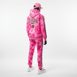 ชุดวอร์มมีฮู้ดผู้ชายลำลอง แฟชั่นทรงปกติ สวมใส่สบาย ระบายอากาศดี ปักลาย ผ้าฝ้าย 100% - Product Image 4