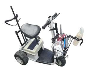 Carrito de Golf de 3 Ruedas Blanco de Calidad Premium, Grado Industrial, para Bricolaje, con Personalización OEM/ODM y 3 Años de Garantía - Product Image 1
