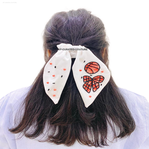 Beautiful Trending Customized Indian Hand-Embroidered Seed Beaded Baseball Scrunchie Beautiful Customized Beaded <b>Headbands</b> - Product Image 6