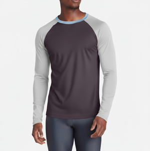 Protège-éruption athlétique avec panneau de poitrine sublimé et coutures renforcées pour l'entraînement aux prises BJJ MMA et les vêtements de compétition - Product Image 6