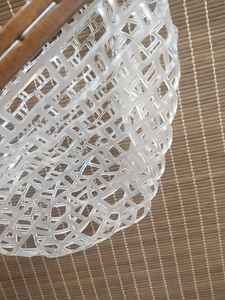 Filet à main en bois de haute qualité pour la pêche à la mouche et la libération de la truite avec un long crochet de suspension élastique profond - Product Image 5