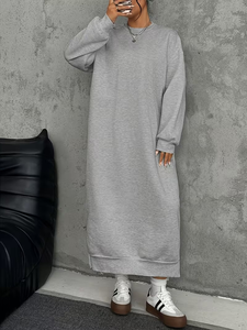 Dernier design pour femmes, sweat à capuche personnalisé, confortable, automne/hiver, sweat à capuche surdimensionné pour femmes, taille plus, long, en provenance du Bangladesh - Product Image 2