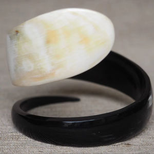 Buffalo Horn Natural Bangles <b>Bracelet</b> Crafting Buffalo Horn Hand Jewelry - Product Image 1