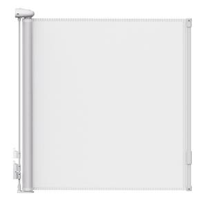 Barrière rétractable blanche en plastique - Product Image 1